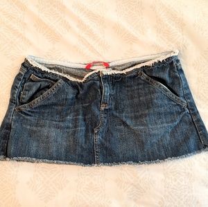 Express Mini Jean skirt size 2